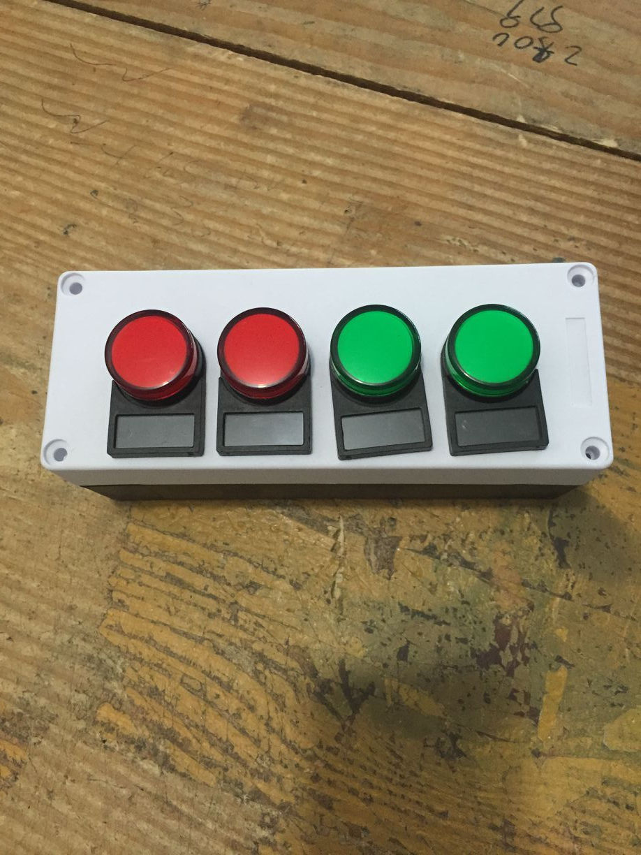 AC/DC 110V 電子機械色パイロット信号ランプインジケータライト 4 in 1