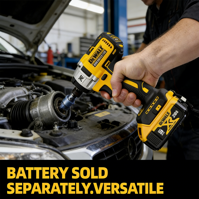 DEWALT DCF887 20V XR ブラシレスインパクトドライバー 205Nm 高トルク 1/4 "六角 3 スピードコードレス電動ドライバー建設用