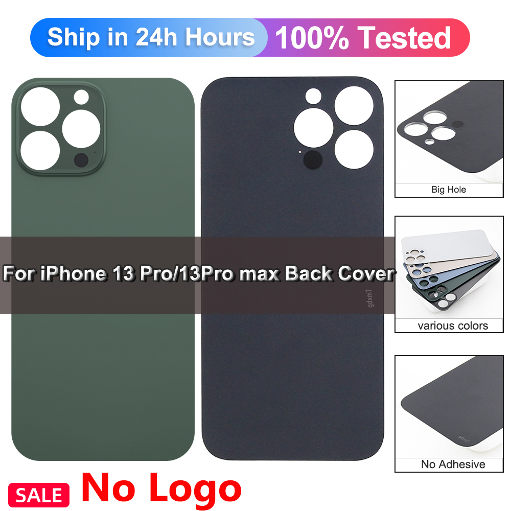 iPhone 13 Pro 13 Pro Max用バックカバーバッテリードアハウジング交換部品、iPhone 13 Pro Maxバッテリーバックカバーケース用