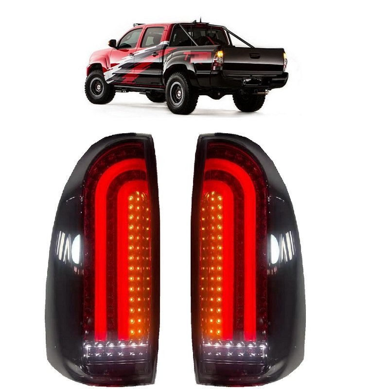 LED リアテールライトトヨタタコマ 2005-2015 リアターンシグナルブレーキランプライトランプ外装ピックアップカーアクセサリー
