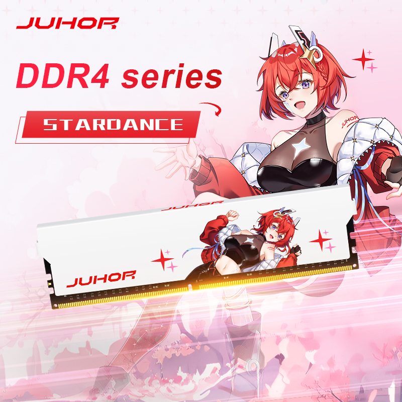 JUHOR DDR4 8GB 3200MHz CL16 高性能デスクトップメモリ