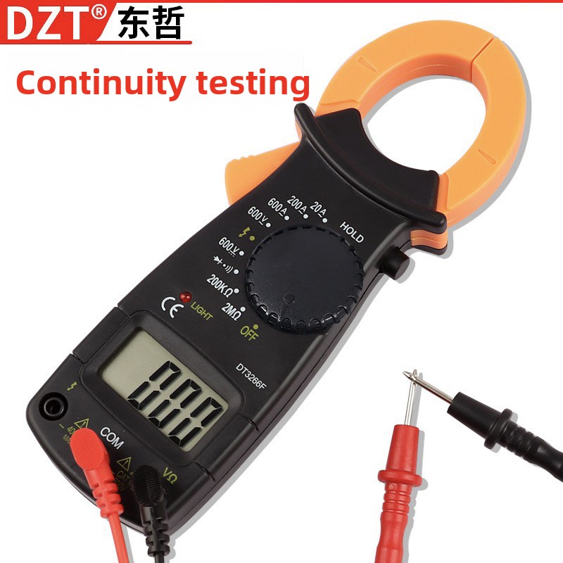 DT3266F 高精度クランプマルチメータ - オートレンジングデジタル電圧電流計抵抗テスター