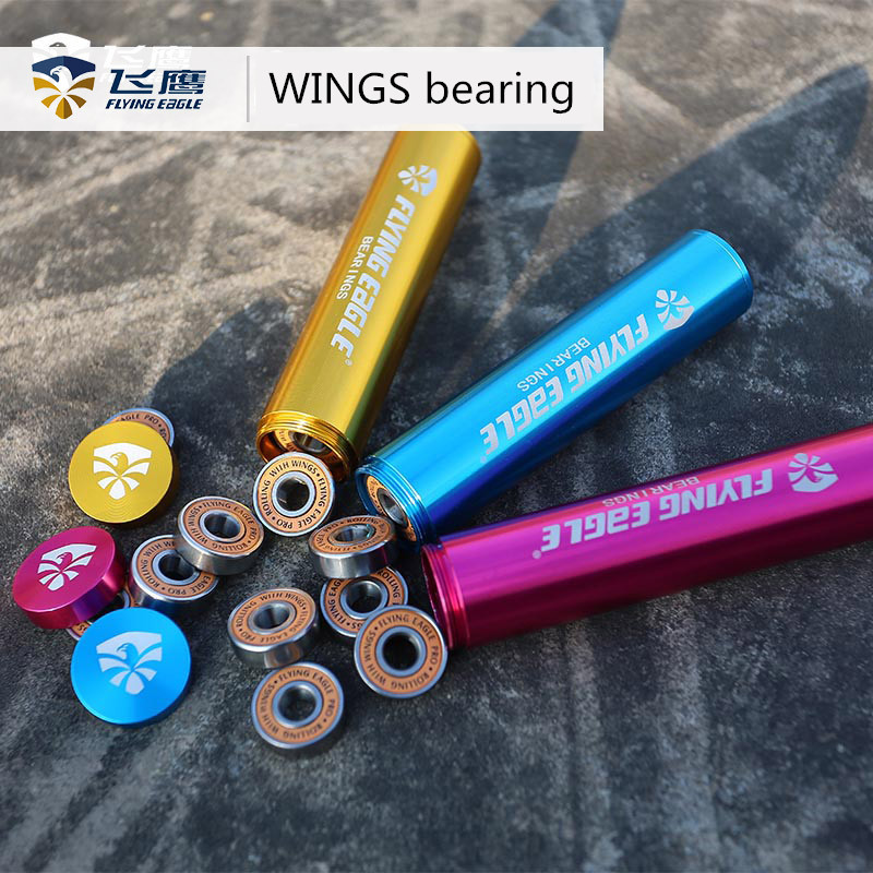 Original Flying Eagle PRO Rolling With WINGS ILQ-11 level 608RS 608 Inline Slalom FSK Skates 16 pieces Professional Bearing