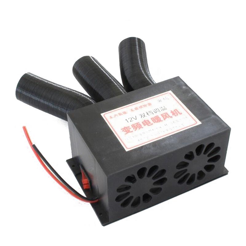 DC 12V 24V 3 ポート車のエアヒーター自動フロントガラスデフロスター曇り止め装置 800 ワット自動車エアヒーターファンカーアクセサリー