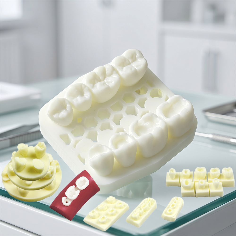 歯科充填練習歯モデル複合樹脂トレーニング歯演習モデルブロック Typodont 歯科学生のための勉強