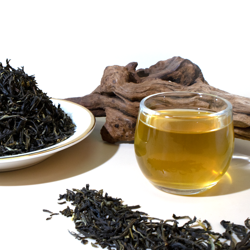 毛峰ジャスミン茶発酵健康茶プレミアム品質全葉ジャスミン花茶ドリンク YUN QI 特別グレード 500 グラムバッグ
