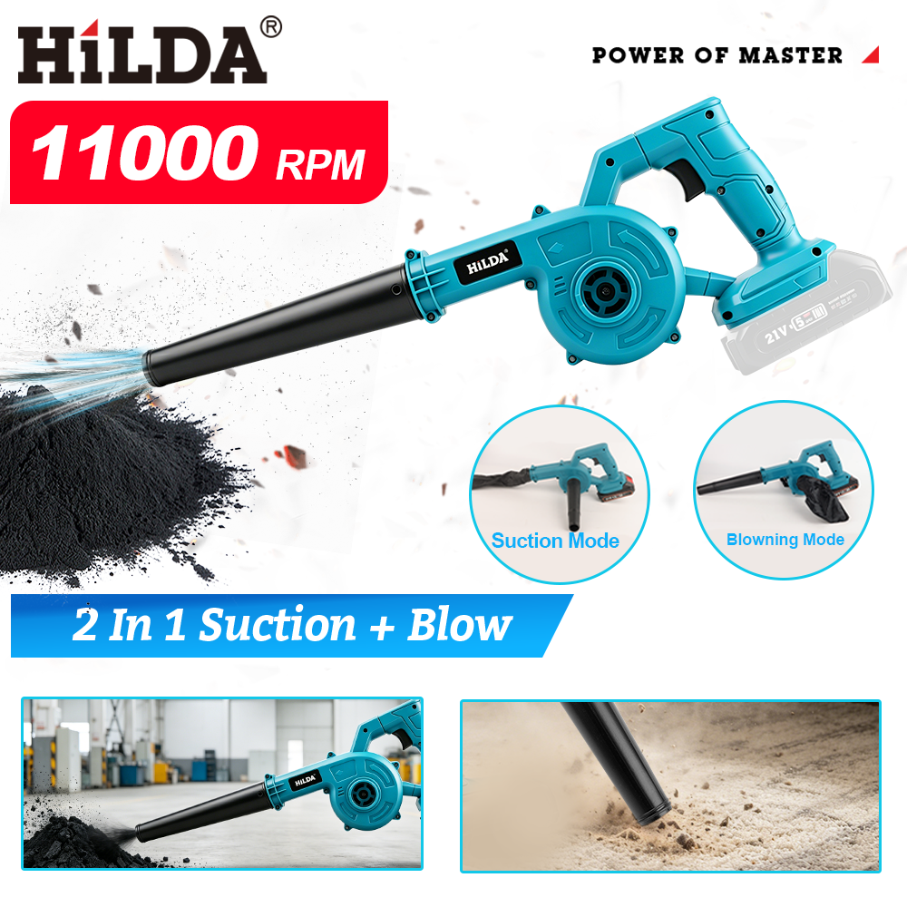 HILDA 送風機ダストブロワー 1000 ワットコンピュータクリーナー電動送風機ダスト吹き出しダストコンピュータ集塵ブロワー