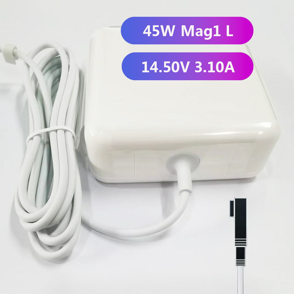 14.5V 3.1A L 45 ワット充電器 Macbook Air 11 "13" A1244 A1374 A1304 A1369 A1370 Mag * 1 ラップトップ電源アダプタ良好な動作