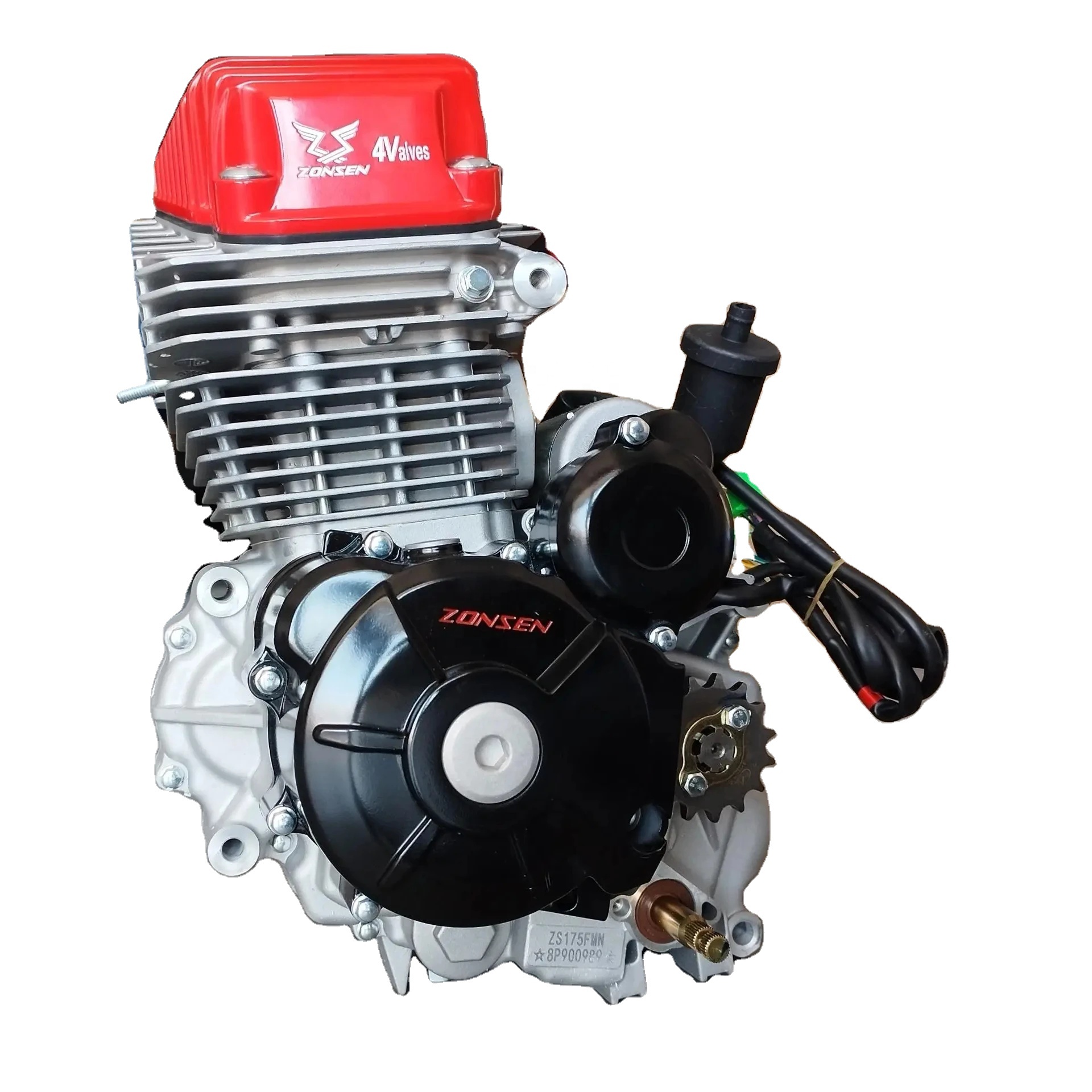Zongshen Zs175fmm 300cc Motorcycle Engine Assembly Zongshen CB300RL Engine 4-Stroke Zongshen 4 Valve 300cc Engine for Dirtbike