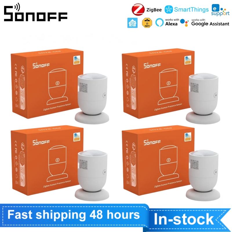 SONOFF SNZB-06P Zigbee 人体存在センサー 1-5 個 5.8GHz マイクロ波レーダースマートシーン ZBBridge-P eWeLink アリス Alexa Google