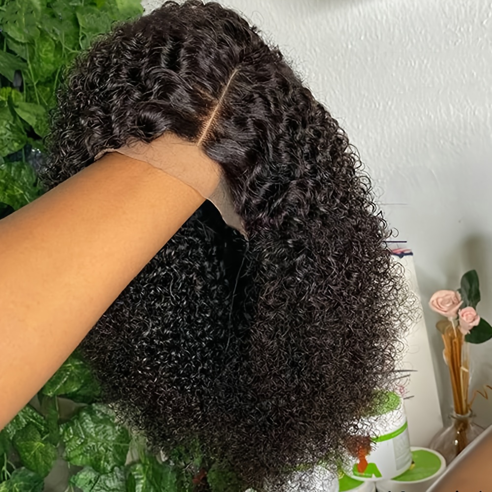 180 密度ブラジル人毛 HD レース フロントウィッグ - 13x 4 ベビーヘアで事前に摘み取られました。