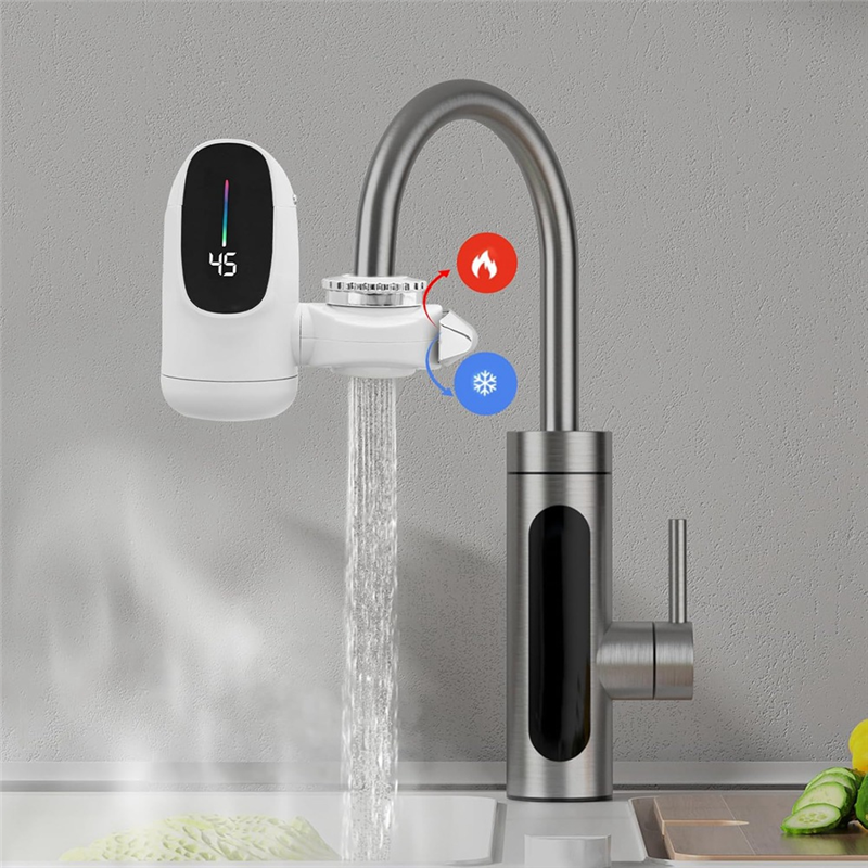 ASWUT-デジタルディスプレイ 3000 ワットインスタント温水ヒーター蛇口電気加熱タップキッチン用