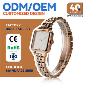 Undecember ODM/OEM レディースファッション腕時計メーカー マザーオブパール文字盤 ステンレススチールバンド クォーツ式腕時計