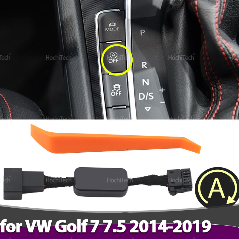 自動停止スタートエンジンシステムオフコントロールスタートストップキャンセラーケーブルフォルクスワーゲン VW Golf7 ゴルフ MK7 7.5 パサート B8 B8.5 用