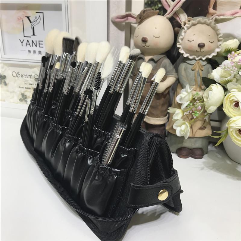 29 穴プロフェッショナル倍防水女性メイクブラシツールバッグオーガナイザートラベルパウダー化粧品セットトイレタリーケースホルダー