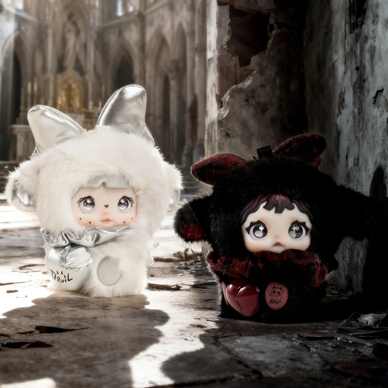 Nommi X Heymi 絡み合う運命シリーズブラインドボックス Heymi ぬいぐるみペンダントサプライズバッグ装飾ペンダントミステリーボックスおもちゃギフト