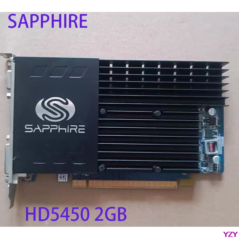 SAPPHIRE HD 5450 2GB Graphics Card GPU For AMD HD6450 2GB 625/650Mhz Desktop Graphics Video Card Radeon HD 5450 2GB GDDR3 Used