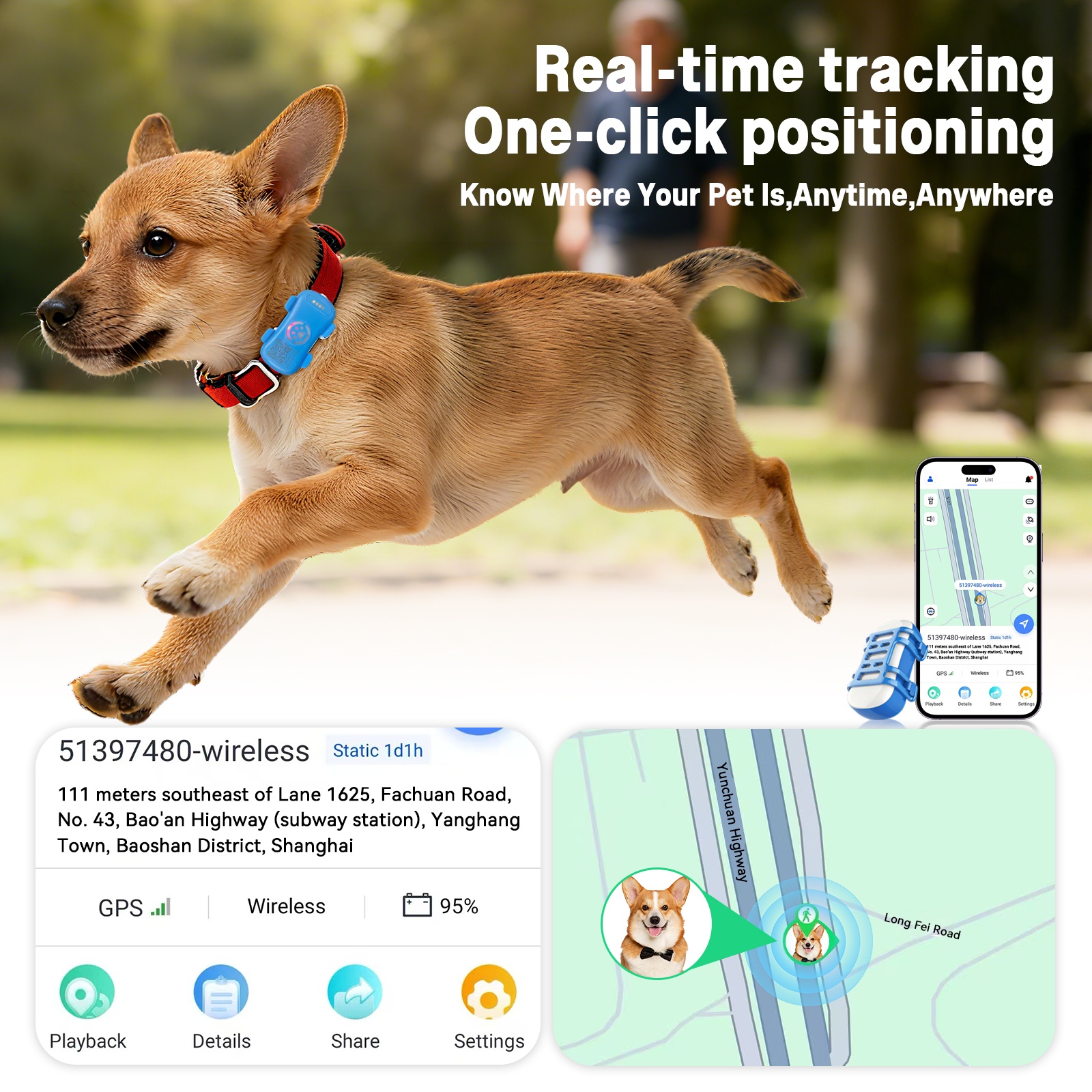 4 グラムミニ GPS トラッカー防水アンチロスリアルタイムトラッカー猫犬アクセサリーサブスクリプション見知らぬ人ヘルプペットの帰宅