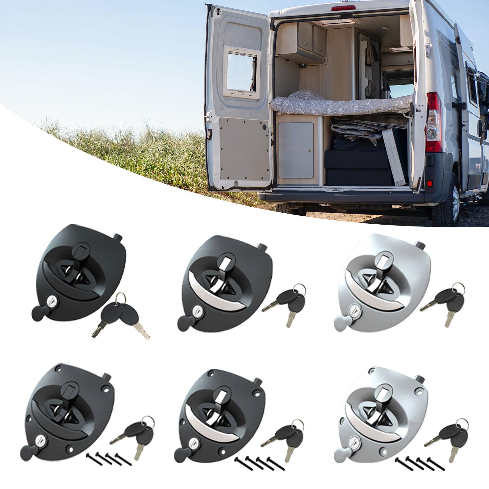 RV エントリードアロック 取り付けが簡単なセキュリティ トレーラードアロック 車のコンパートメント ヨット キャンピングカー 貨物運送業者用
