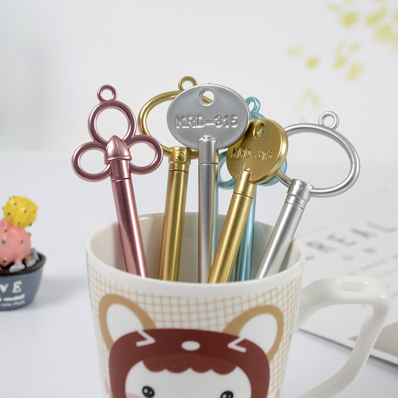 100 個キー中性ゲルペンかわいいクリエイティブレトロ文具事務用品学生のための小さなギフトかわいい学用品