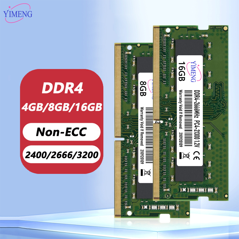 DDR4 4GB 8GB 16GB ノートパソコン用メモリ RAM PC4 2133 2400 2666 3200MHz 1.2V 260ピン 17000 19200 21300 25600 Non-ECC SODIMM メモリ RAM