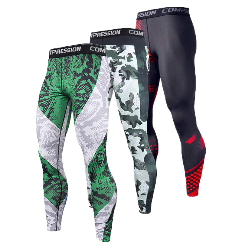 メンズ圧縮パンツ男性スポーツウェアトレーニングレギンスジムスキニーパンツタイツボトムスジョギングスウェットパンツランニングパンツ男性