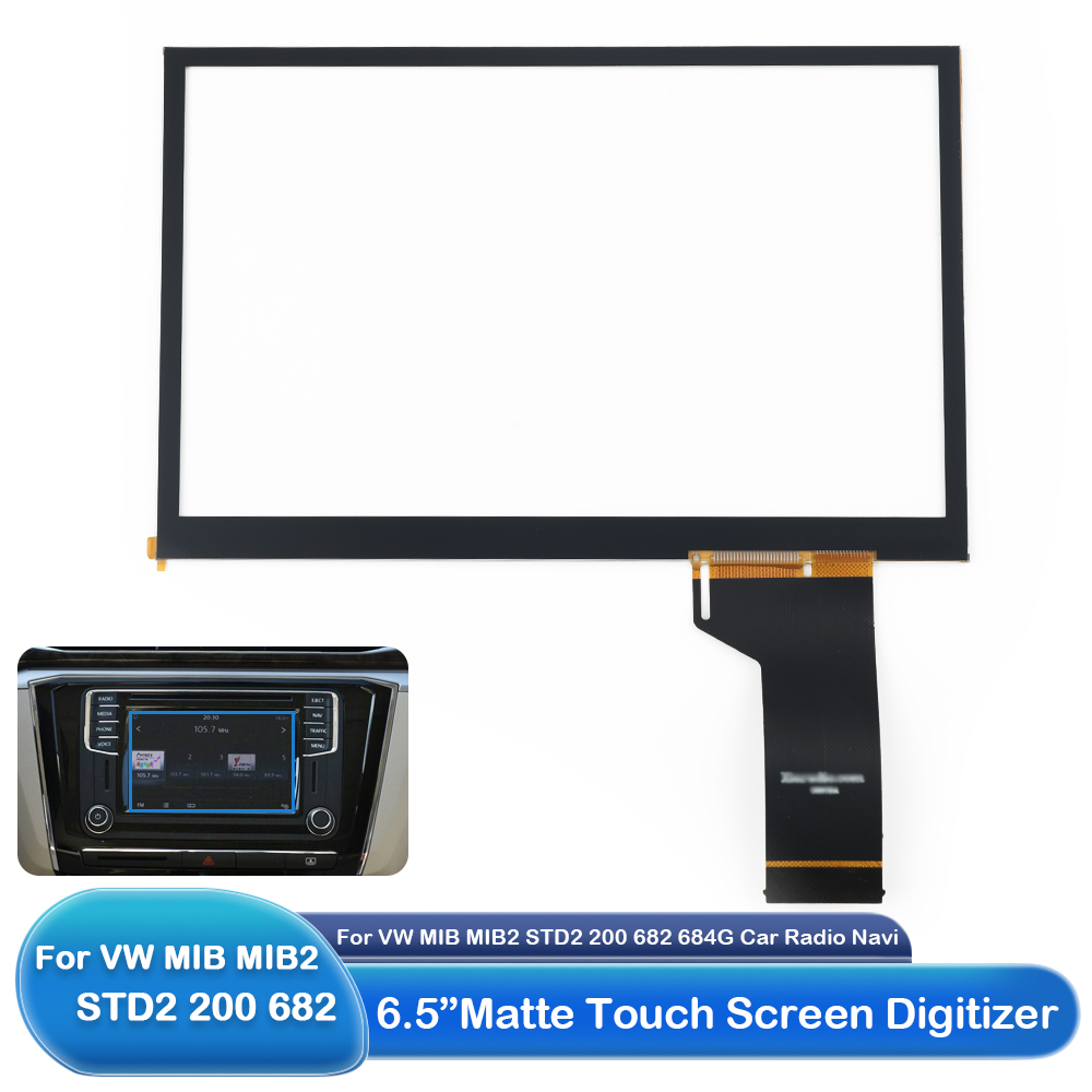 OEM 新しい 6.5 インチ液晶タッチスクリーン TDO-WVGA0633F00045 VW MIB STD2 ZR 200 680 682 684 車 CD プレーヤーナビゲーションラジオ