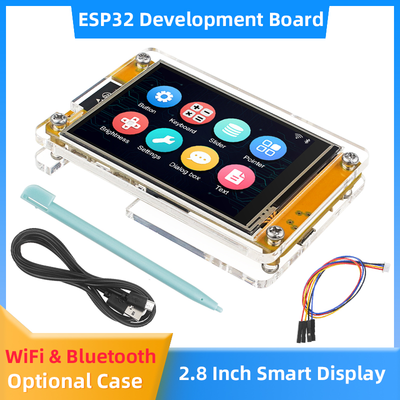 ESP32 MCU 2.8 インチ Arduino 用スマートディスプレイ LVGL WIFI Bluetooth タッチ 240*320 スクリーン LCD TFT モジュール (無料チュートリアル付き)