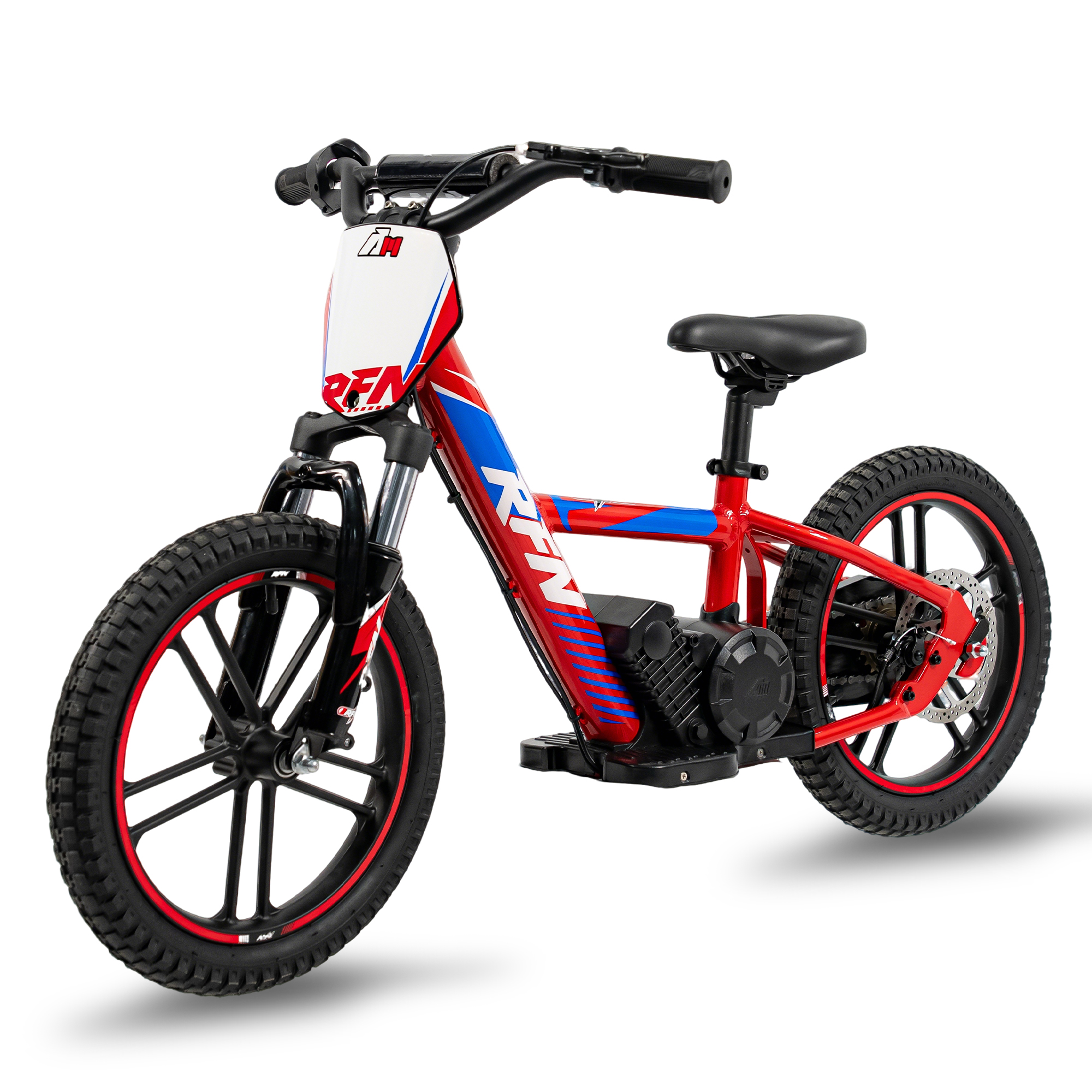 RFN 電動ダートバイク、最大 500W モーターバランスバイク、子供用、16 MPH