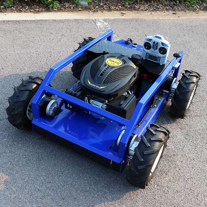 Customized Upgraded Version Remote Control Lawn Mower for Sale Best Remote Control Lawn Mower Grass Trimmer