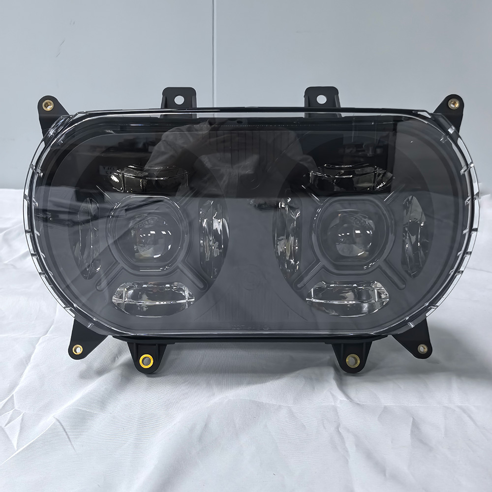 ハーレーロードグライド限定ウルトラ 3 FLTRT FLTRX FLTRK FLTRXS FLTRU 2015-2026 W/DRL LED ヘッドランプオートバイライトアセンブリ E24
