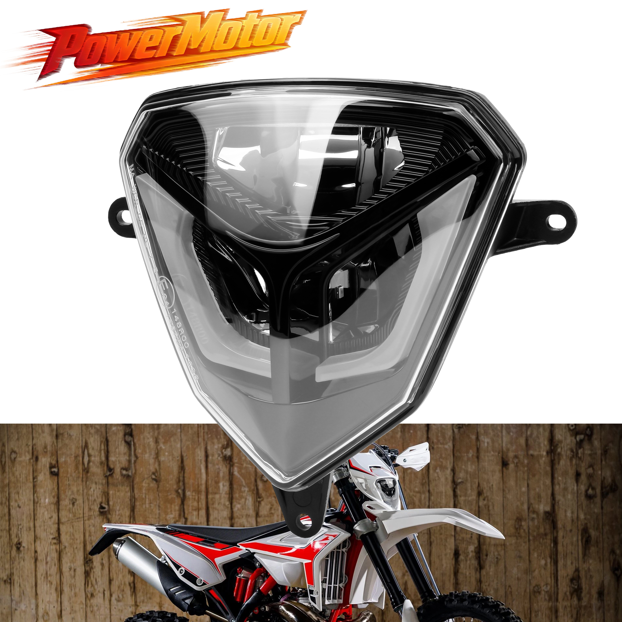 ベータ RR オートバイ LED ヘッドライト E24 125 250 300 350 2020 2010 2022 2023 2024 エンデューロレーシングモトクロスアクセサリー