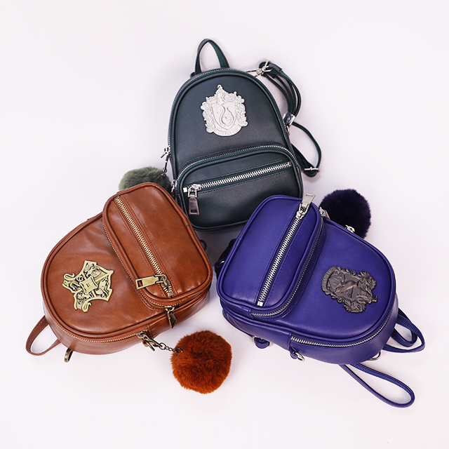 新しいスタイル防水高品質 PU バックパック女性カレッジスクールバックパック女の子のバックパック手作りバッグ工場