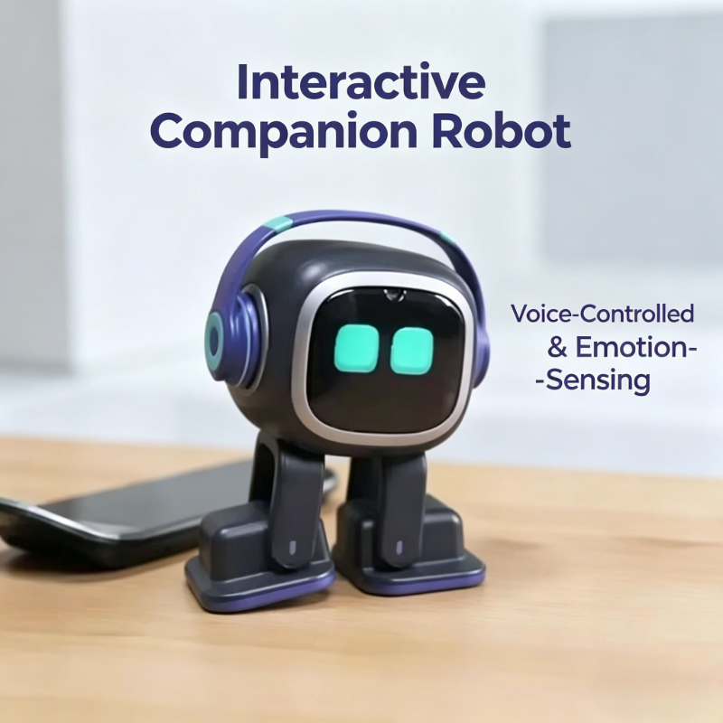 2026 新しい AI EMO ロボット ESP32-S3 インテリジェント インタラクティブ チャット ダンス 感情的な仲間シップ インテリジェント ロボット