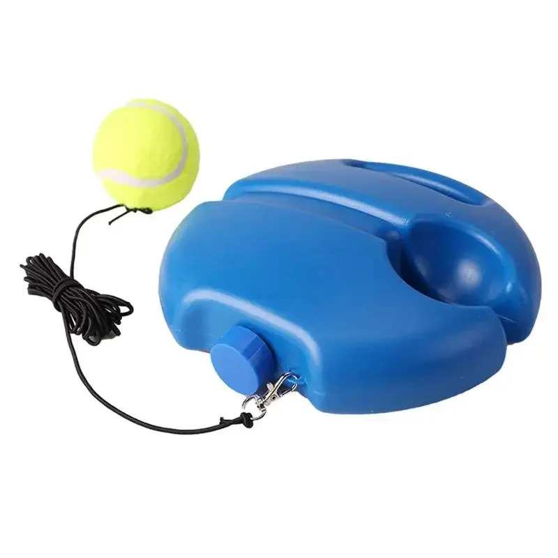初心者用テニスボール1個付きテニストレーナー、セルフトレーニング用テニスリバウンダーセット、補助トレーニング器具