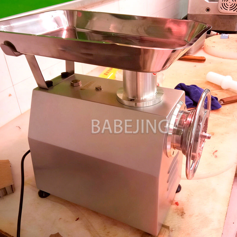 BABEJING 電気ミートグラインダー 業務用ヘビーデューティステンレススチールフードチョッパー プロのキッチン用