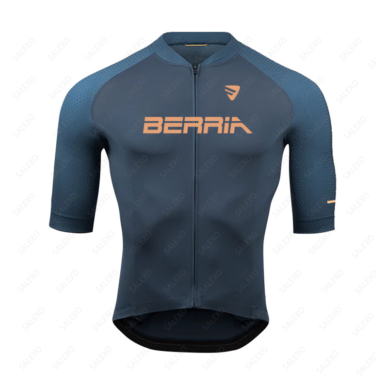 2024 メンズ夏 BERRIA チームサイクリングジャージセット通気性レーシングスポーツ Mtb 自転車サイクリング服 Mallot Ciclismo Hombre
