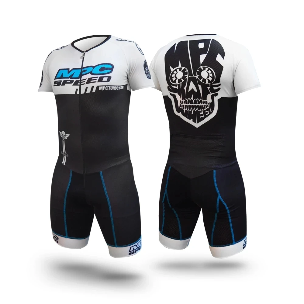 Mpc スピード男性サイクリングジャージインラインローラースケートスキンスーツファストスケート Conjunto サイクリングトライアスロン服マイヨ Ropa Ciclismo