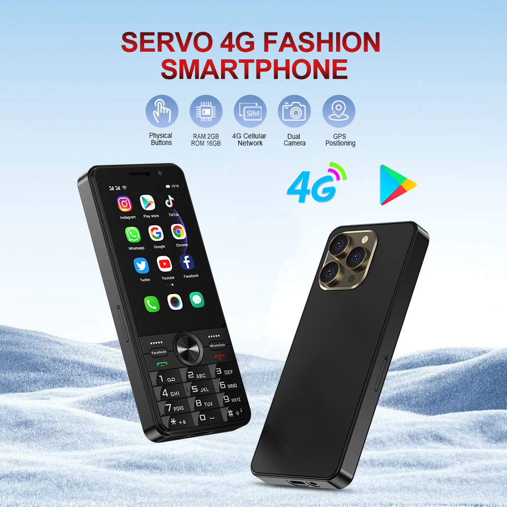 サーボ F24 プロ 4 グラム Android スマートフォン 3.5 "HD スクリーン MTK6737 2 ギガバイト 16 ギガバイト WIFI GPS デュアルカメラ Play ストア携帯電話 2500mAh TYPE-C