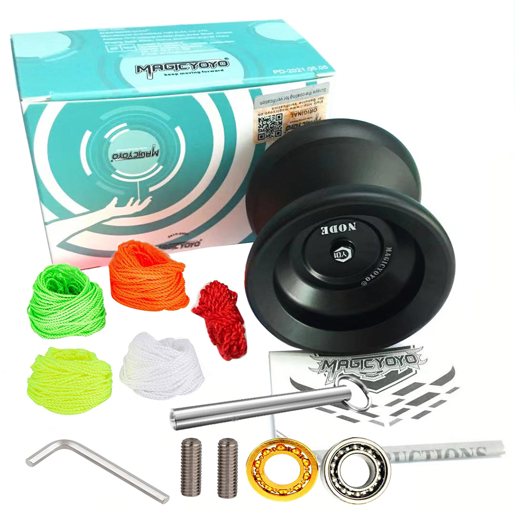 Magicyoyo Y01 ノードヨーヨーシリーズ金属ヨーヨーおもちゃ高速 10 ビーズベアリング 5 ポリエステルストリングロープギフトおもちゃ