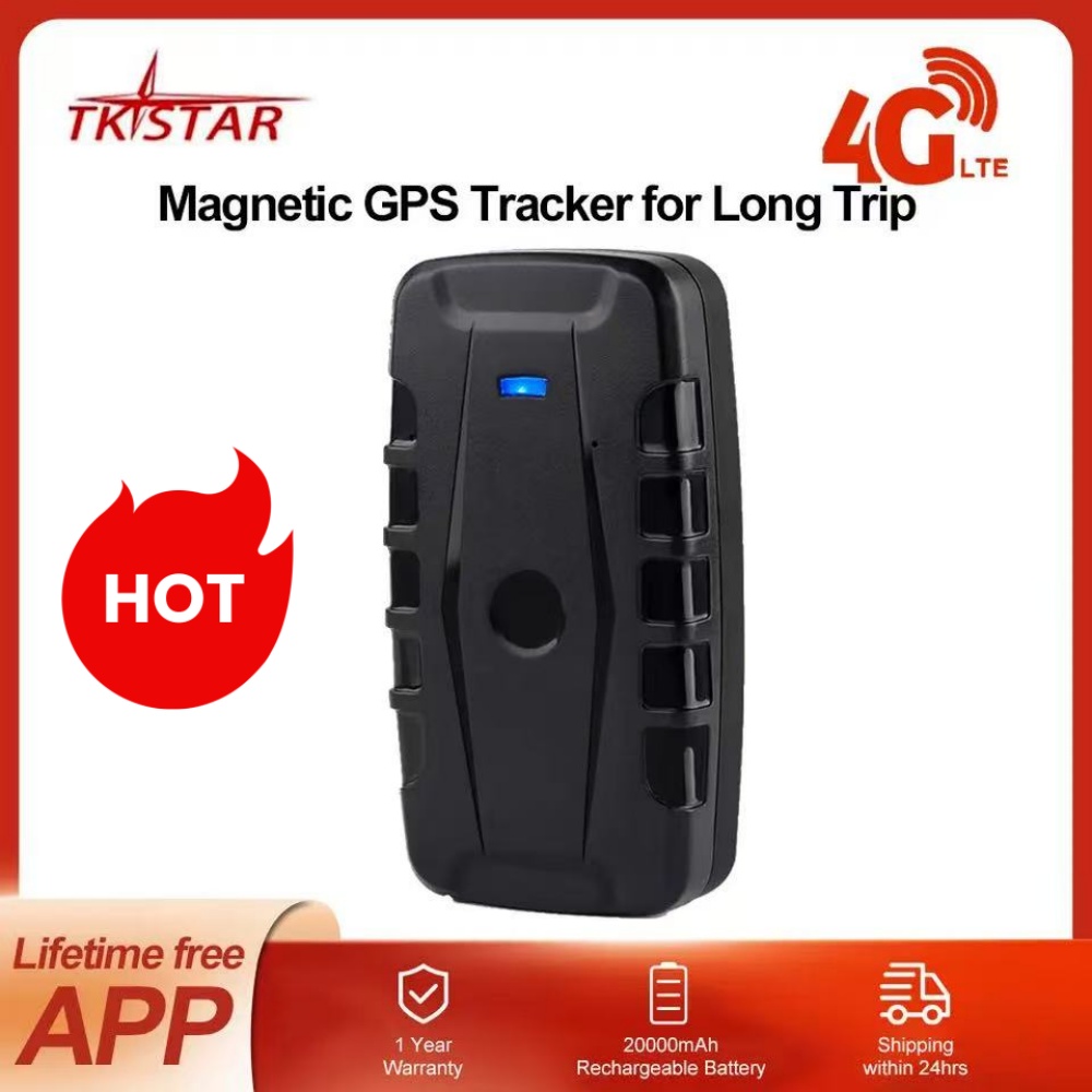 車 4 グラム GPS トラッカー LK209B 10000mAh バッテリーリアルタイム追跡車両ロケーター強力な磁気防水無料アプリ