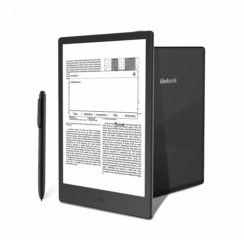 ポータブル電子ブック 10.3 インチ電子ブック E インクスクリーン 227ppi HD スクリーン BT4.1 電子ブックリーダーデジタルブック電子ブックを読む 4GB 32GB