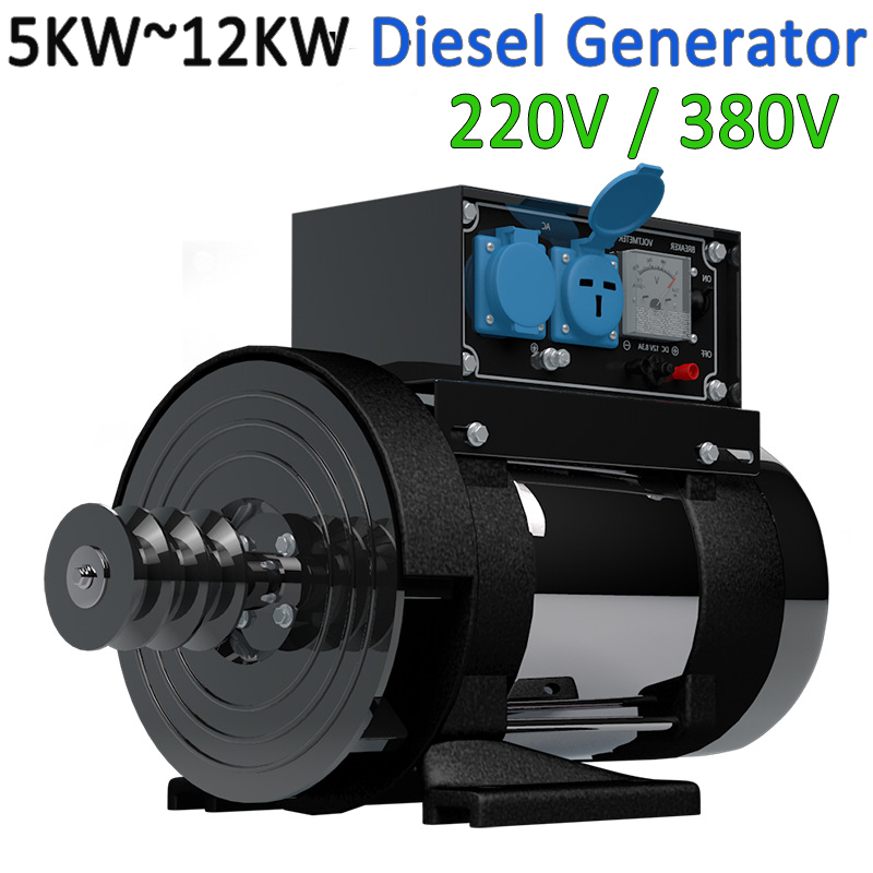 10KW 12KW リアルパワー永久磁石発電機 220V 240V 380V 5KW オルタネーター 5000 ワット 10000 ワット AC ダイナモエンジンモーター