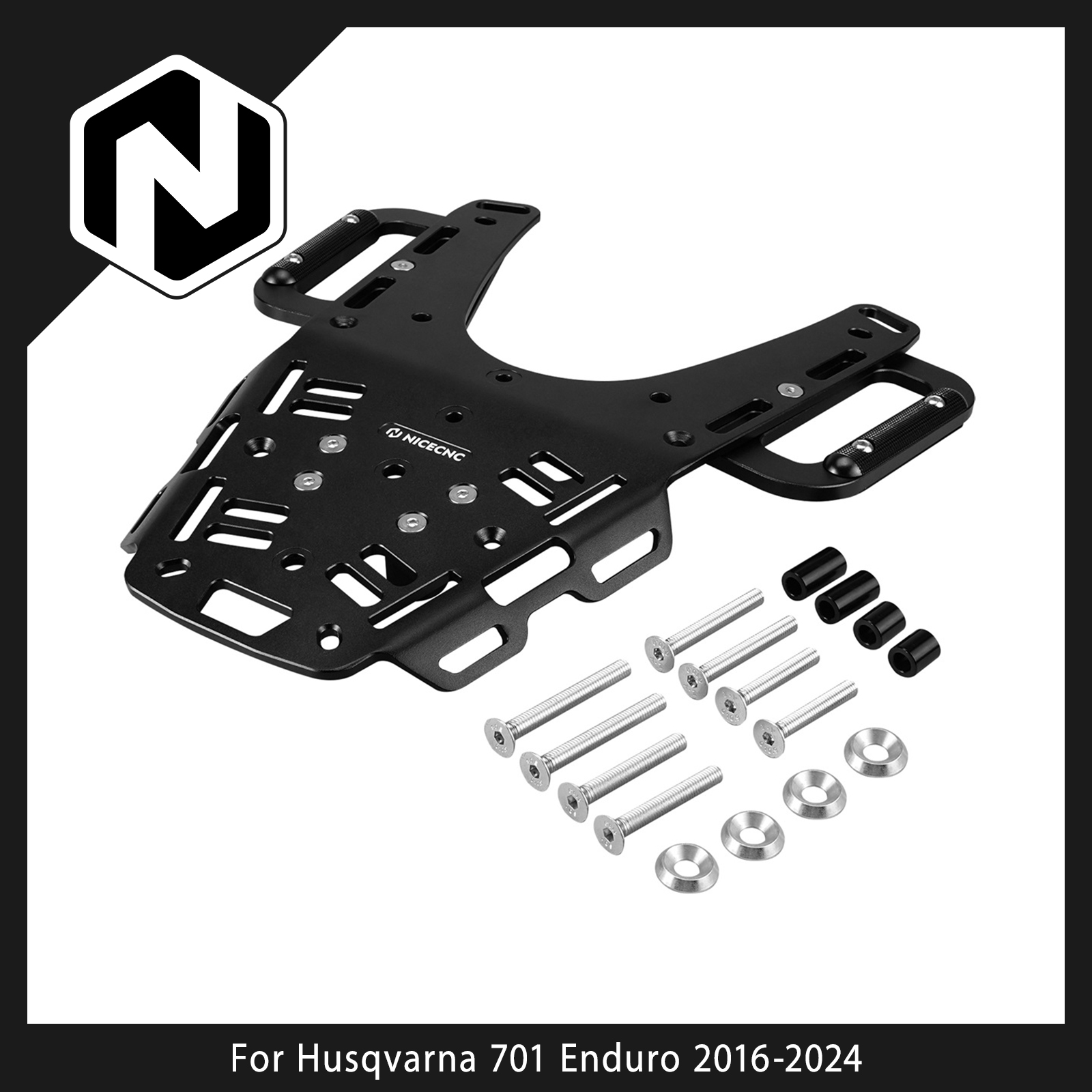 ハスクバーナエンデューロ 701 スーパーモト 701 2016-2025 オートバイリア荷物ラックテール貨物ハスクバーナ 701 2025 2024 2023 2022
