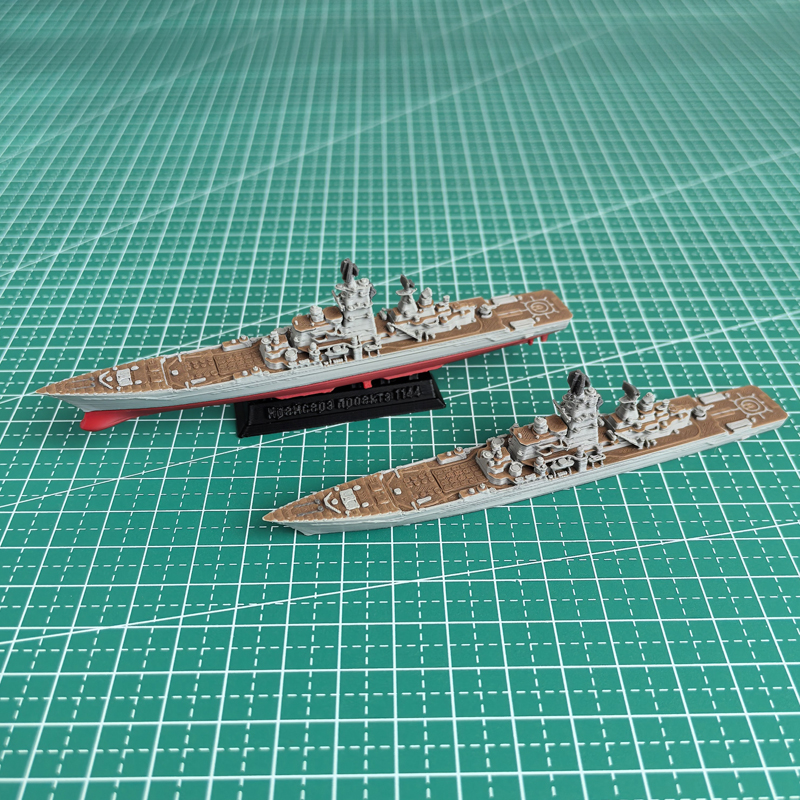 1 個 1/2000 1/1500 スケールフルンゼ原子力ミサイル巡洋艦モデル 3D プリントミニチュア軍艦装飾静的ディスプレイ用