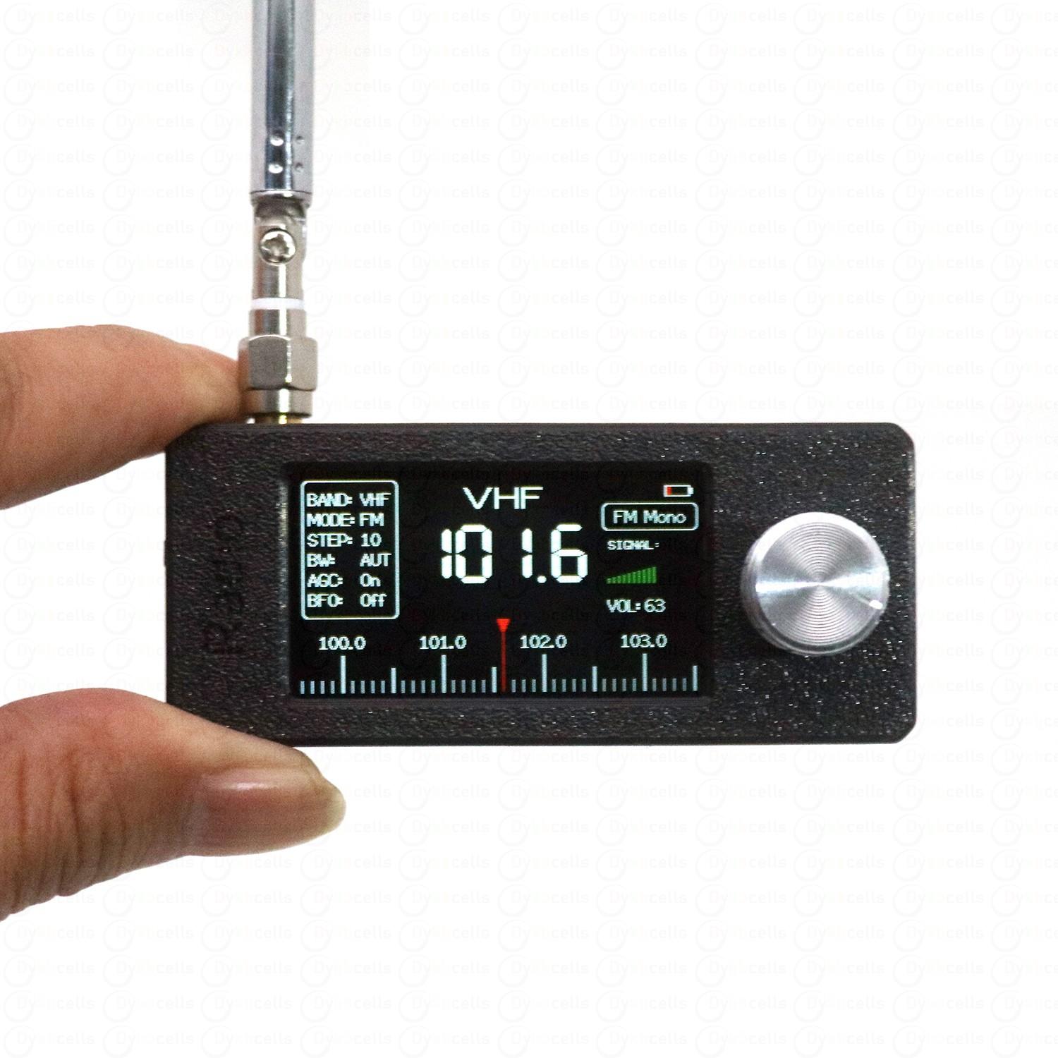デジタルディスプレイ SI4732 DSP ラジオフルバンドポータブル受信機 AM/FM/SW/LW/SSB 中波短波放送リスニングバッテリー