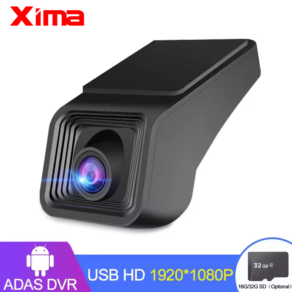 XIMA 8X DVR 車のダッシュカムフル HD 1080P ADAS 車 DVR ビデオレコーダーダッシュカムナイトバージョン駐車カーラジオ Android プレーヤー