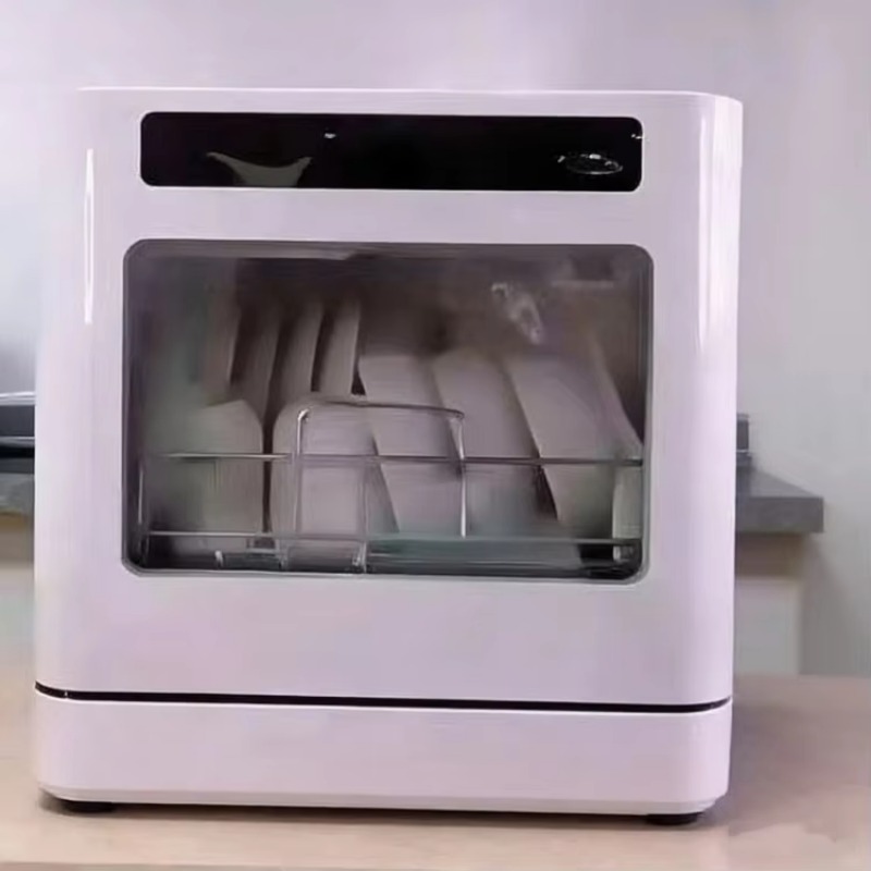ホームカウンターキッチン家庭用6L水消費量小型食器洗い機食器洗い機ポータブルミニ食器洗い機