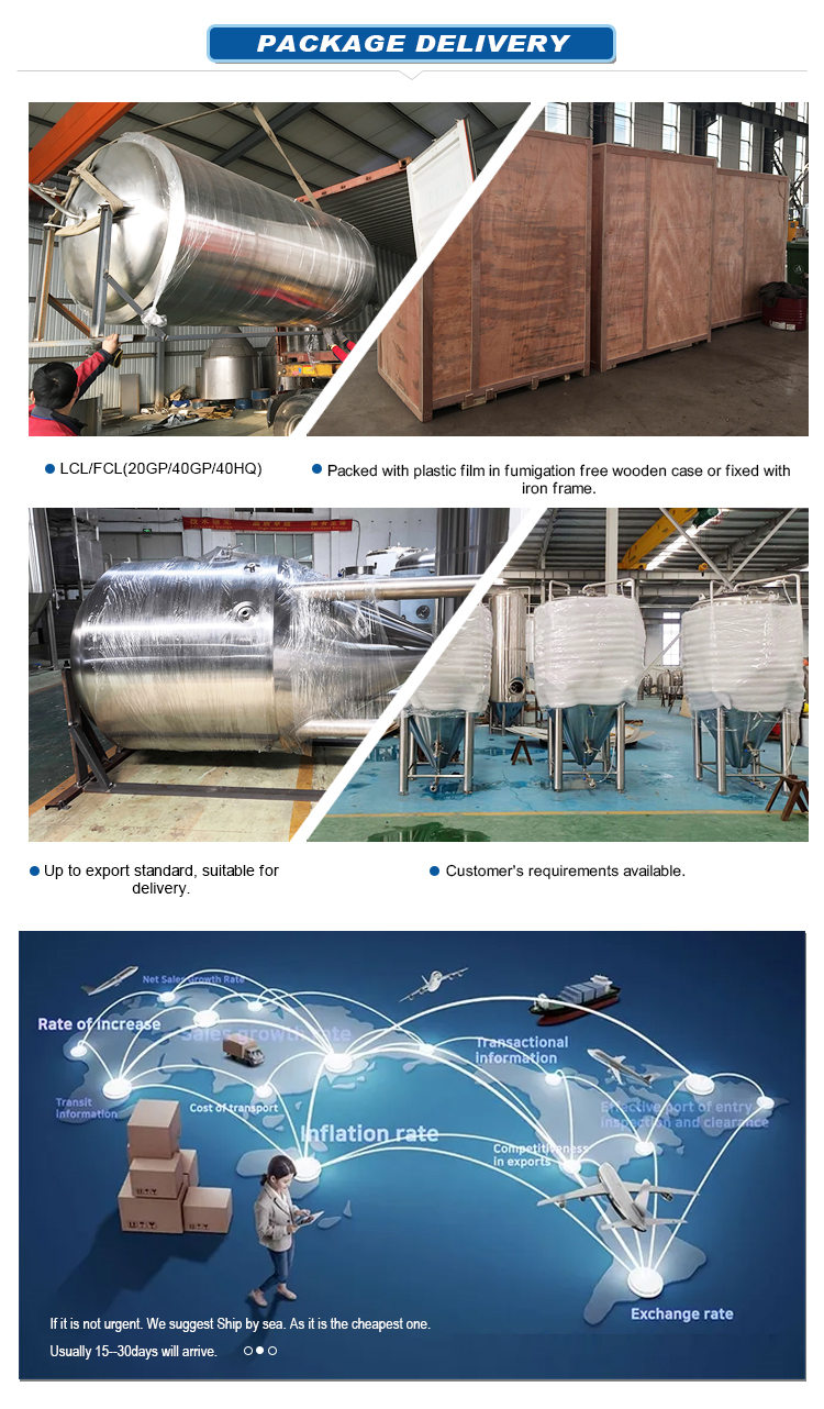 製造工場向けの新しい 1000L 500L 300L 400L 700L 機械容量を備えた 20L 30L 50L サイズのユーロ規格ビール樽
