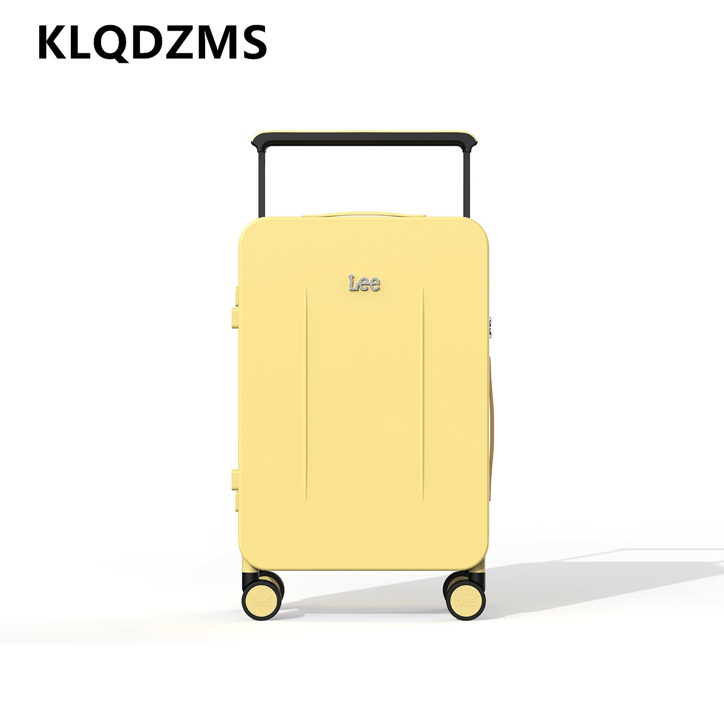 KLQDZMS スーツケース PC 20 "22" 24 "26 インチ USB 充電搭乗ケース女性のトロリーケース男性のトロリー旅行バッグキャビン荷物